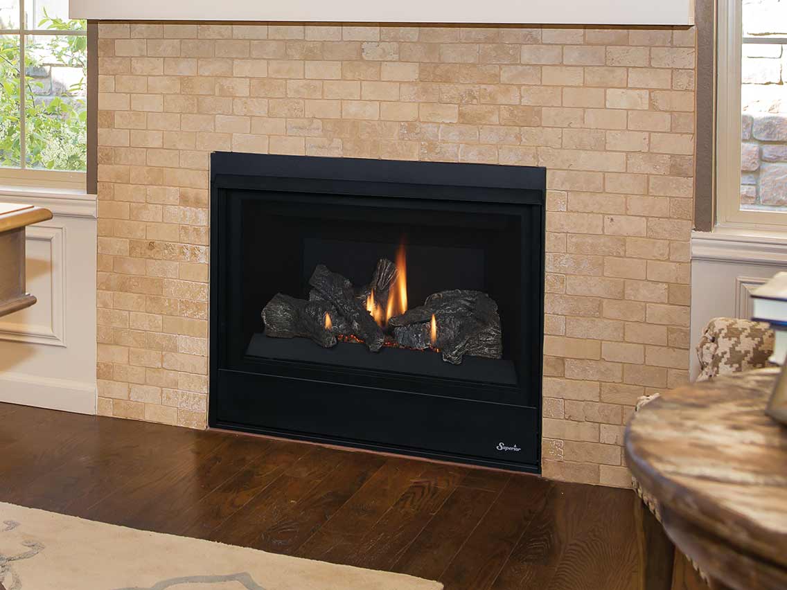 Superior DRT2033 Direct Vent Traditional Gas Fireplace