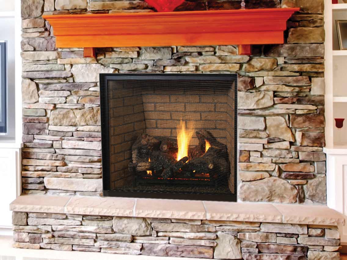 Superior DRT6300 Direct Vent Traditional Gas Fireplace