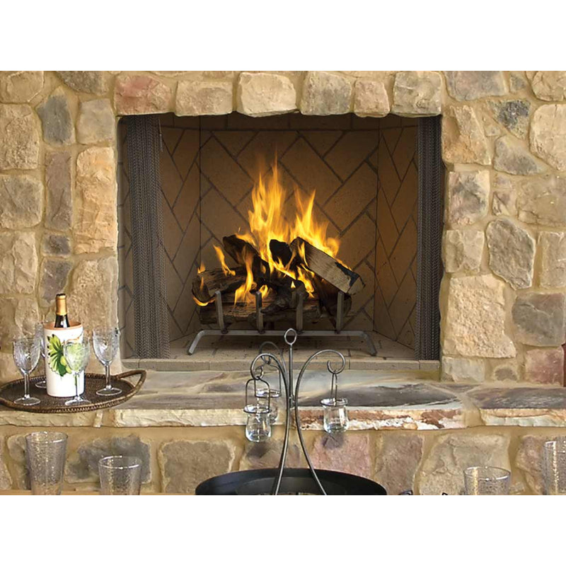 Superior WRE6000 Open-Hearth Outdoor Wood-Burning Fireplace