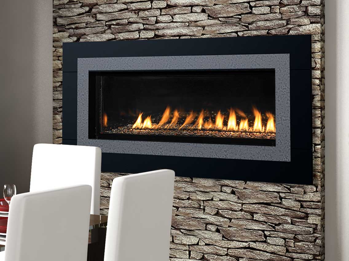 Superior VRL4543 43&quot; Contemporary Vent-Free Gas Fireplace