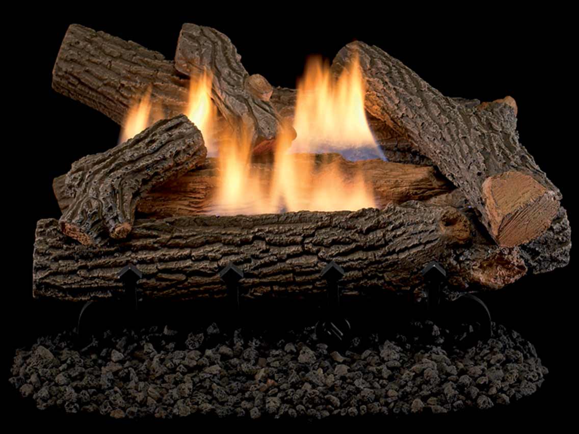 Superior Vent-Free Logs and Burners Double-Flame Series