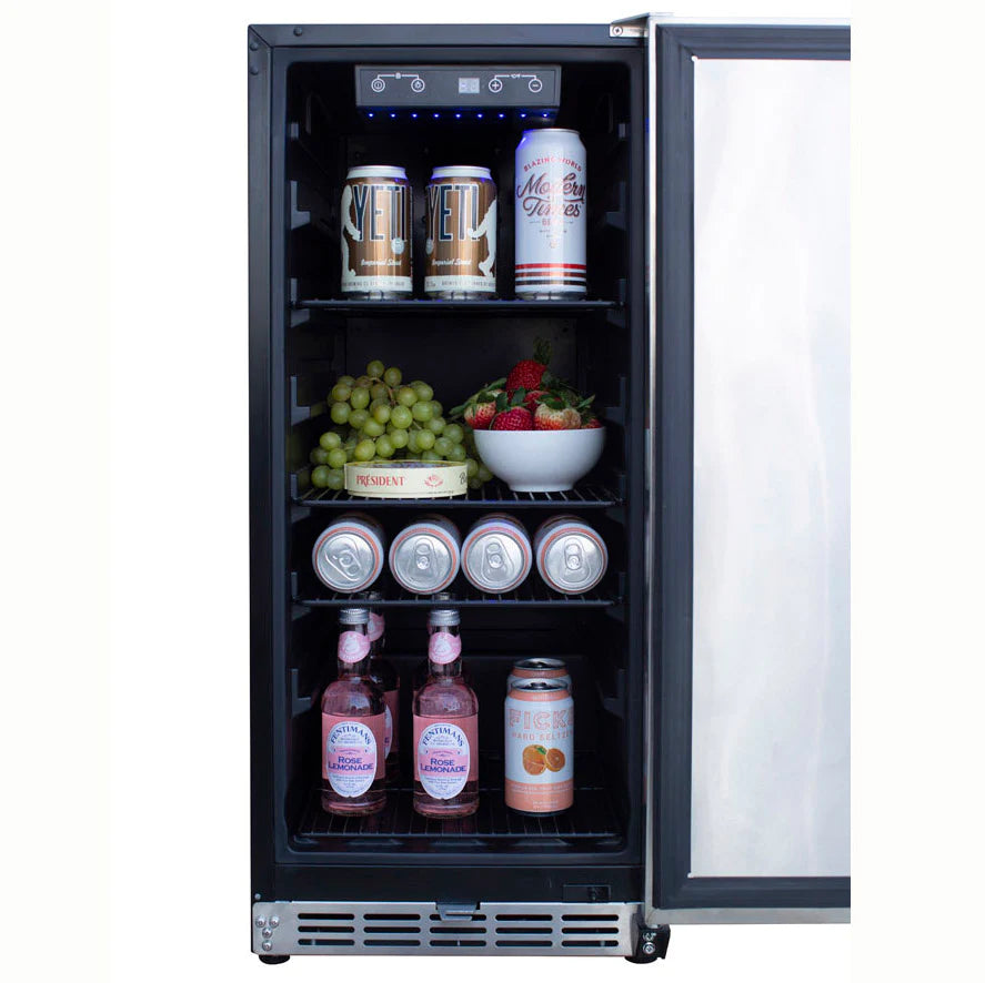 TrueFlame 15” 3.2C Outdoor Fridge