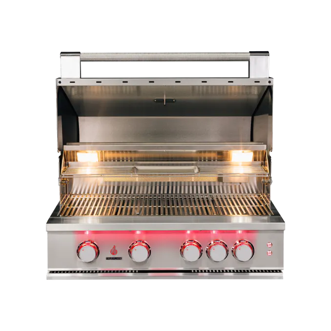 TrueFlame 32” 4-Burner Built-In Grill