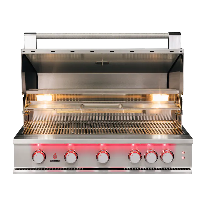 TrueFlame 40” 5-Burner Built-In Grill