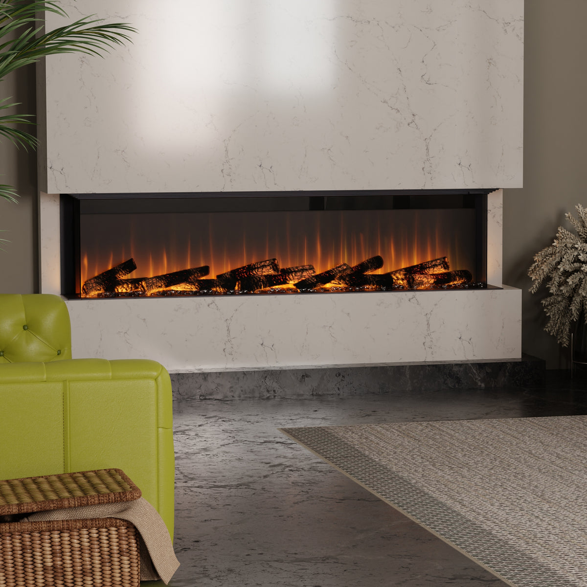 Dimplex Ignite Ultra® Built-In Linear Electric Fireplace