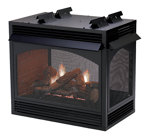 Empire | American Hearth Lincoln See-Thru 36&quot; Vent-Free Gas Fireplace