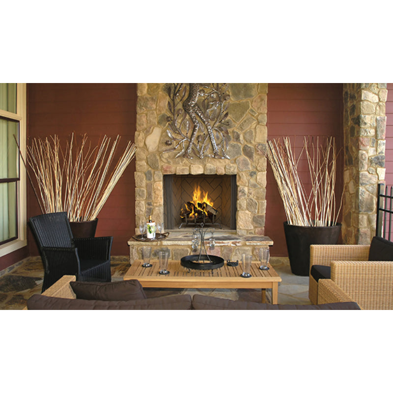 Superior WRE6000 Open-Hearth Outdoor Wood-Burning Fireplace