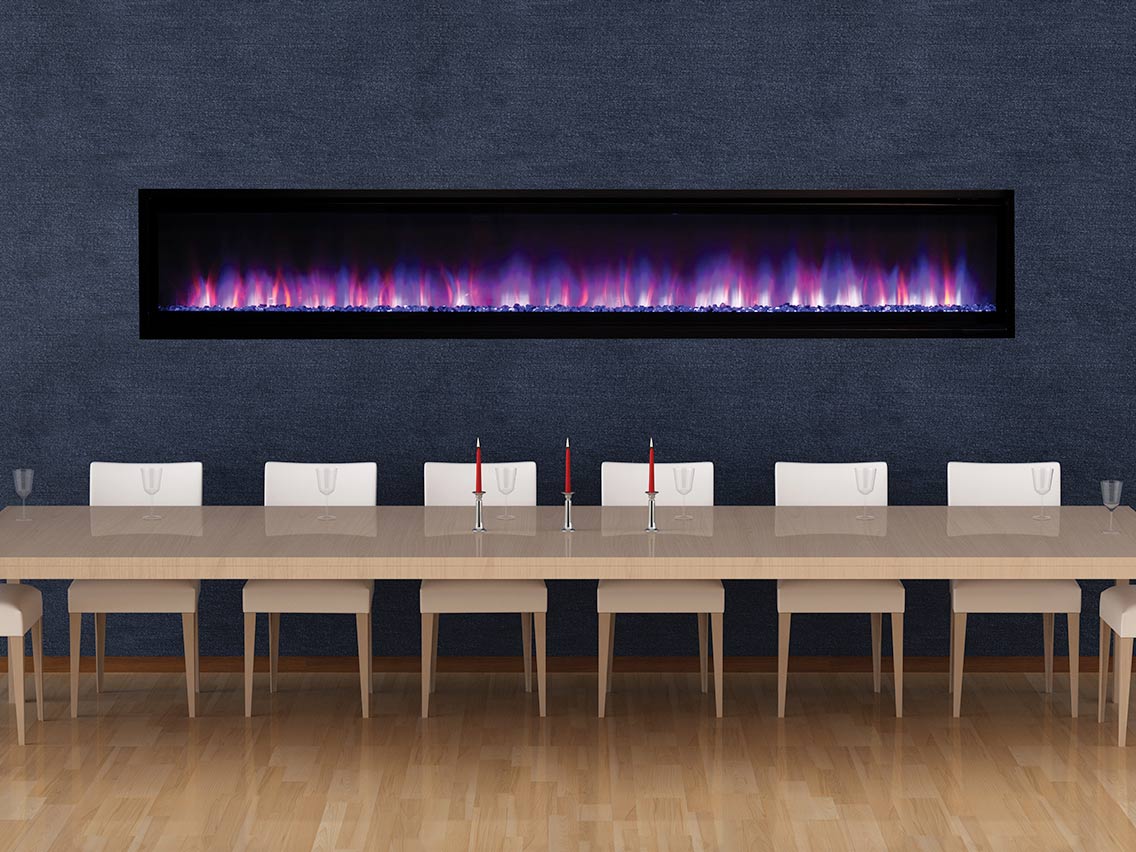 Astria Plexus Series Contemporary Electric Fireplace