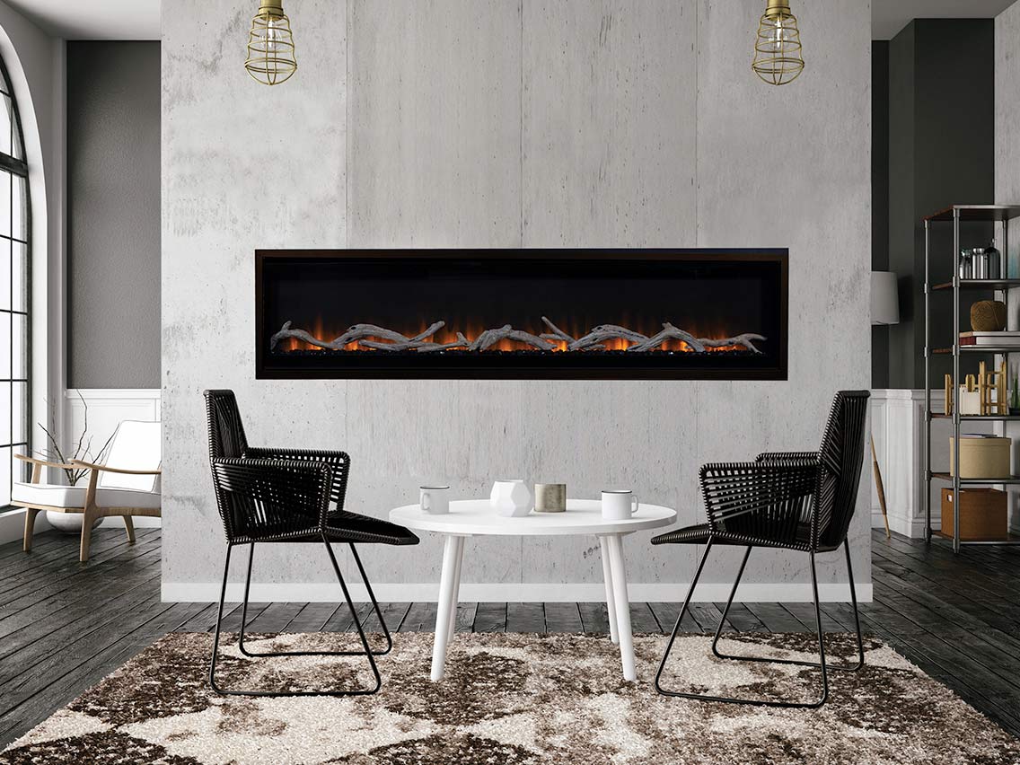 Astria Plexus Series Contemporary Electric Fireplace
