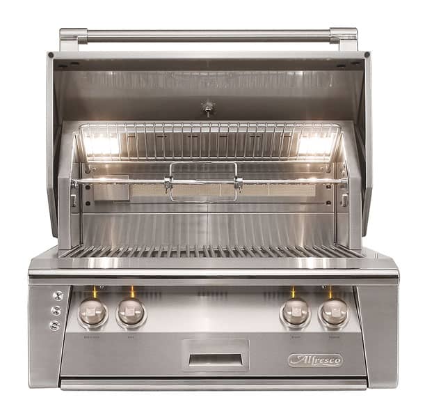 Alfresco 30&quot; Gas Grill With Rotisserie