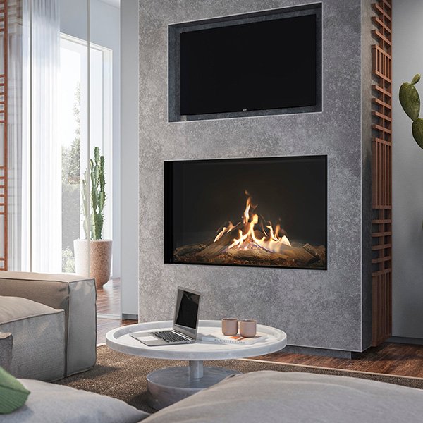 Dimplex Faber MatriX 4326 Series Single-Sided Built-in Gas Fireplace