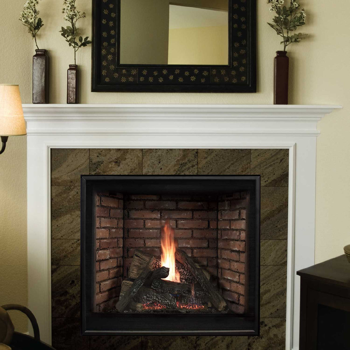 Empire | White Mountain Hearth Tahoe Clean-Face Premium Traditional Direct-Vent Gas Fireplace