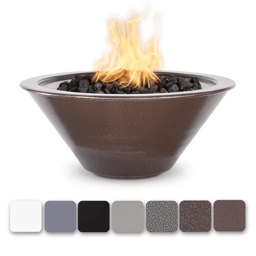 The Outdoor Plus 24&quot; Round Cazo Fire Bowl - Powder Coated Metal