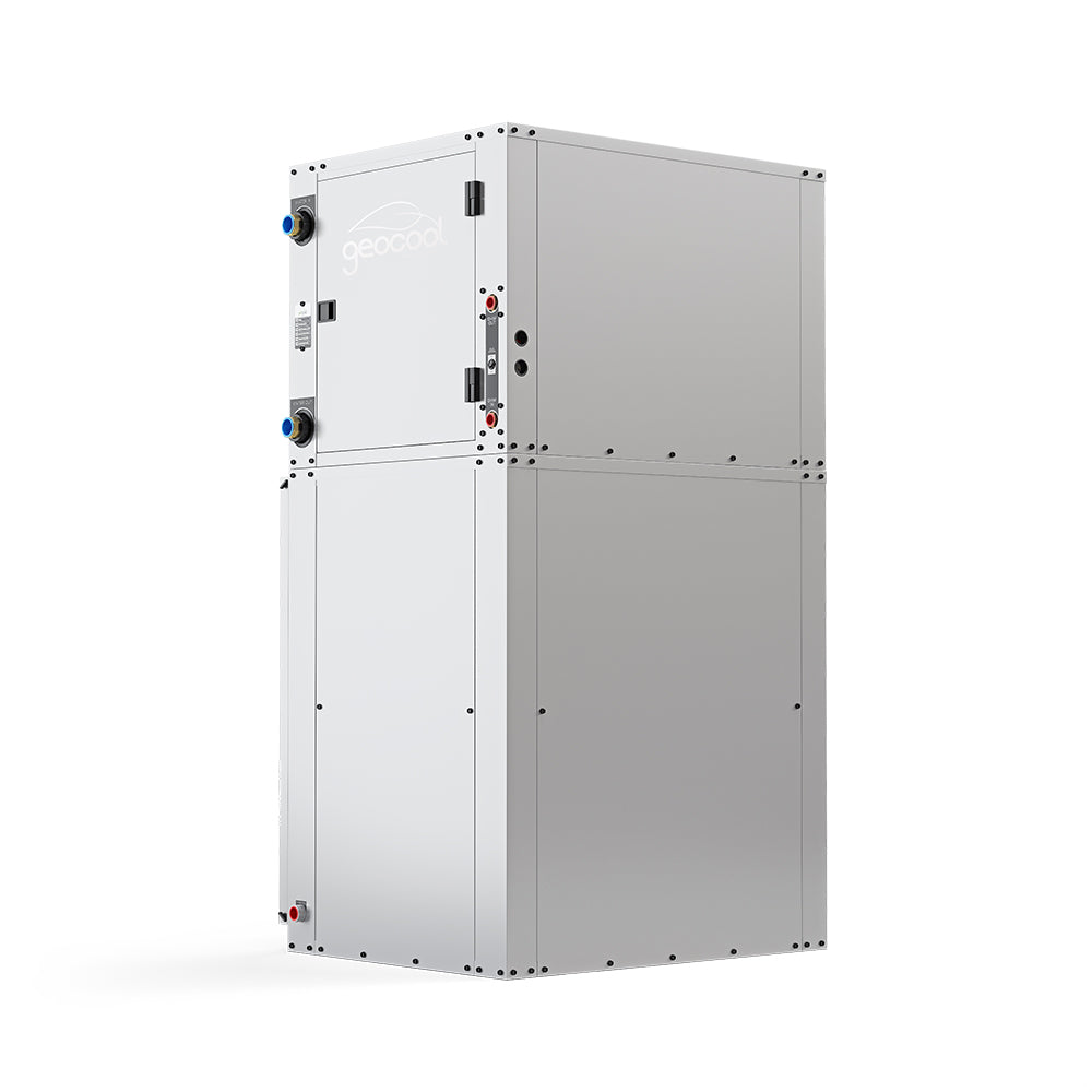 MrCool GeoCool Downflow Two-Stage 230V 1-Phase 60Hz CuNi Coil Geothermal Heat Pump