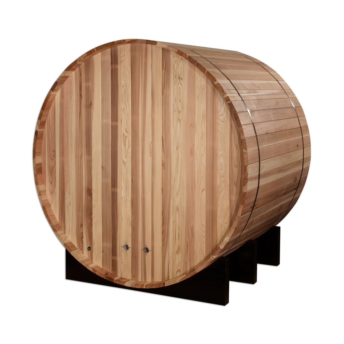 Golden Designs &quot;St. Moritz&quot; 2 Person Barrel Traditional Sauna -  Pacific Cedar