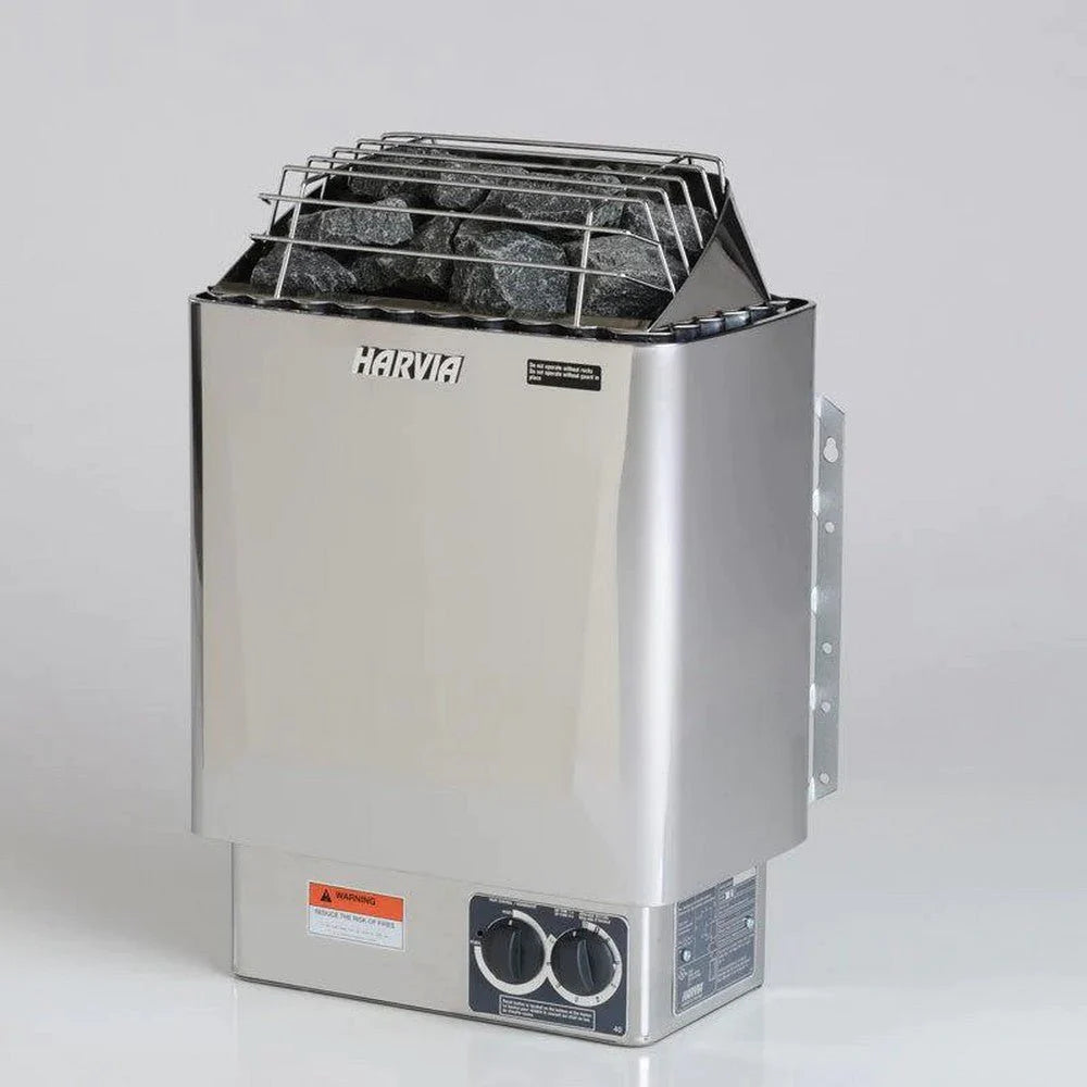 Harvia KIP Series Sauna Heater With Built-In Controls (3kW, 4.5kW, 6kW, 8kW)