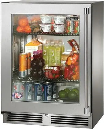 Perlick 24&quot; Sottile Series 18&quot; Depth Outdoor Refrigerator