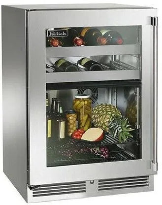 Perlick 24&quot; Signature Series Outdoor Dual Zone Refrigerator/Wine Reserve