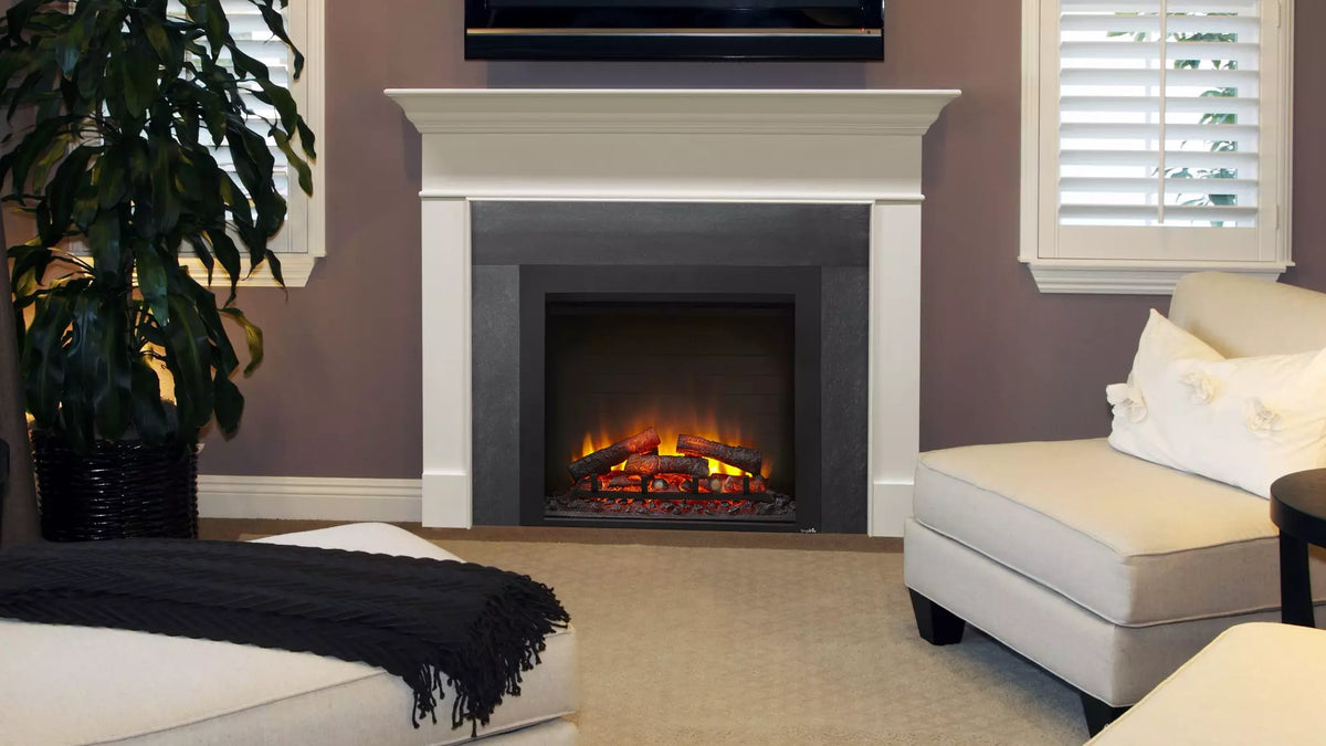 SimpliFire 30&quot; Built-In Electric Fireplace