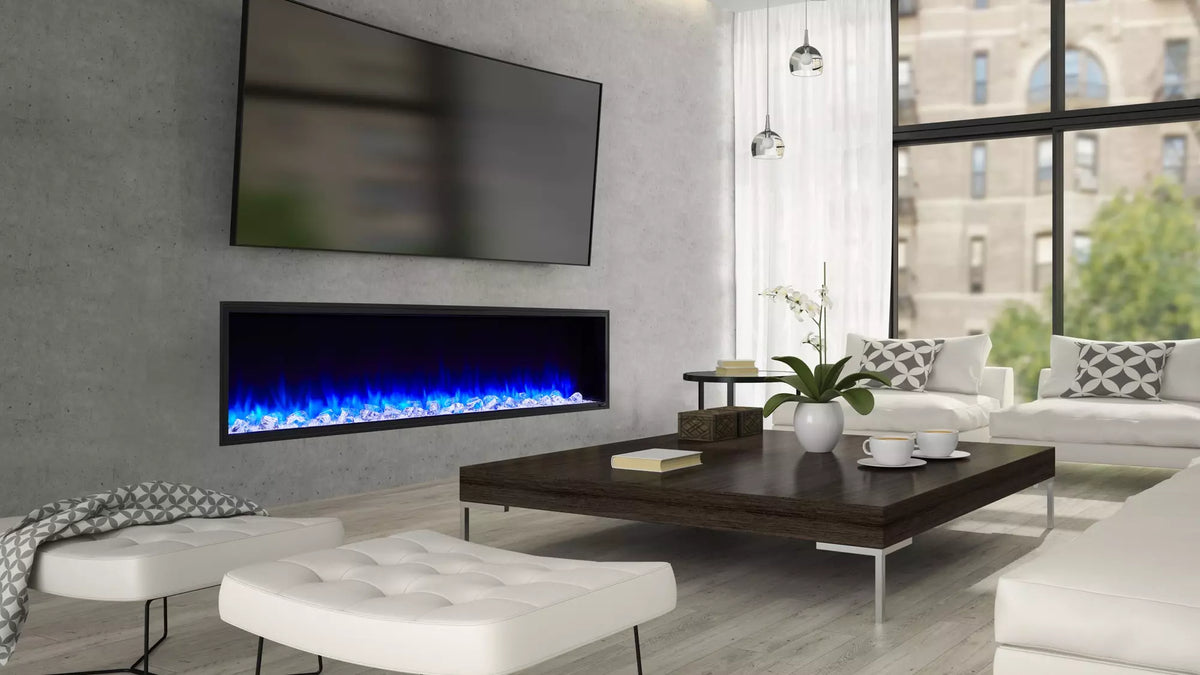SimpliFire 43&quot; Scion Clean Face Linear Electric Fireplace
