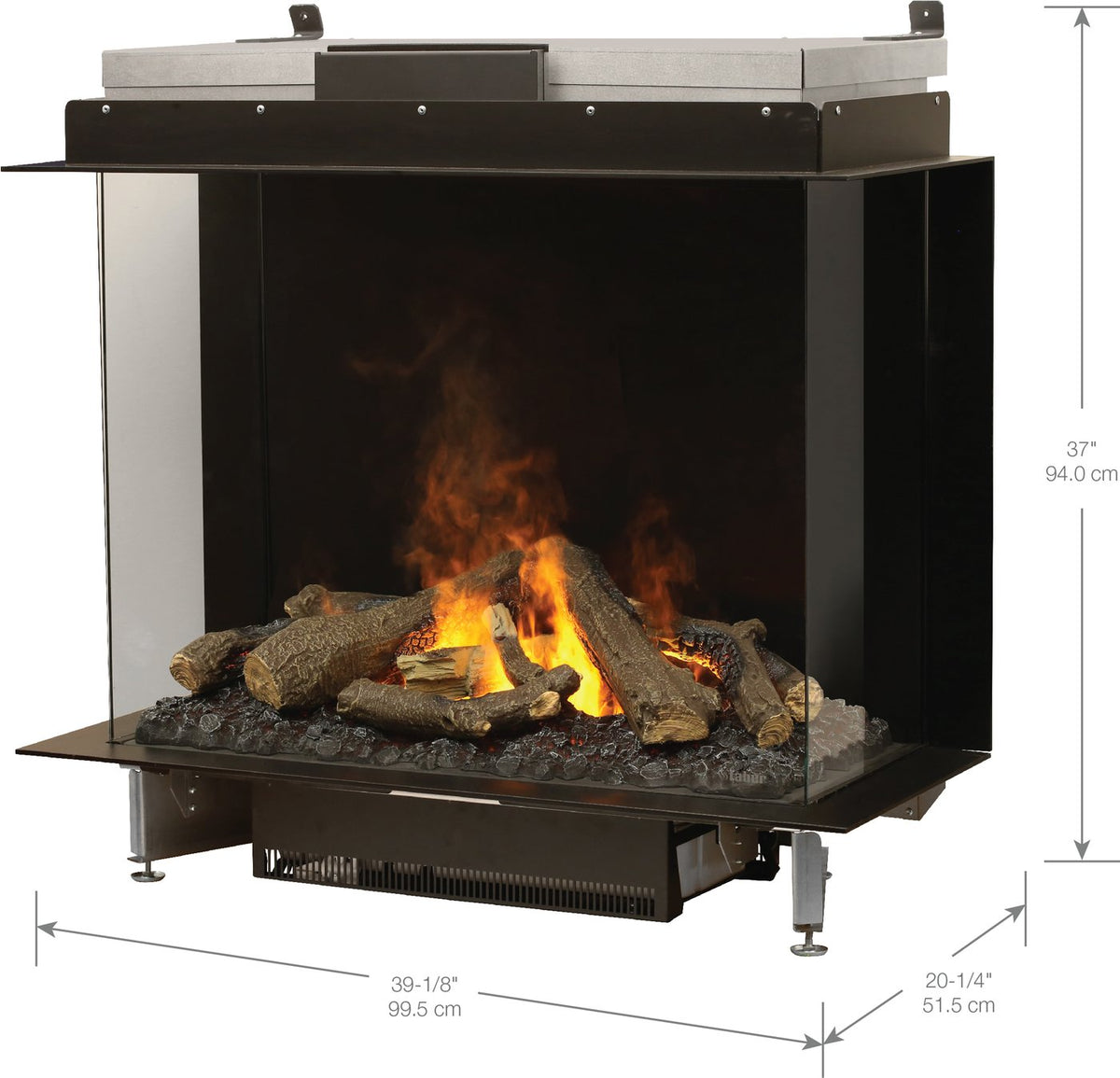 Dimplex Faber e-MatriX Three-Sided Built-in Water Vapor Electric Fireplace