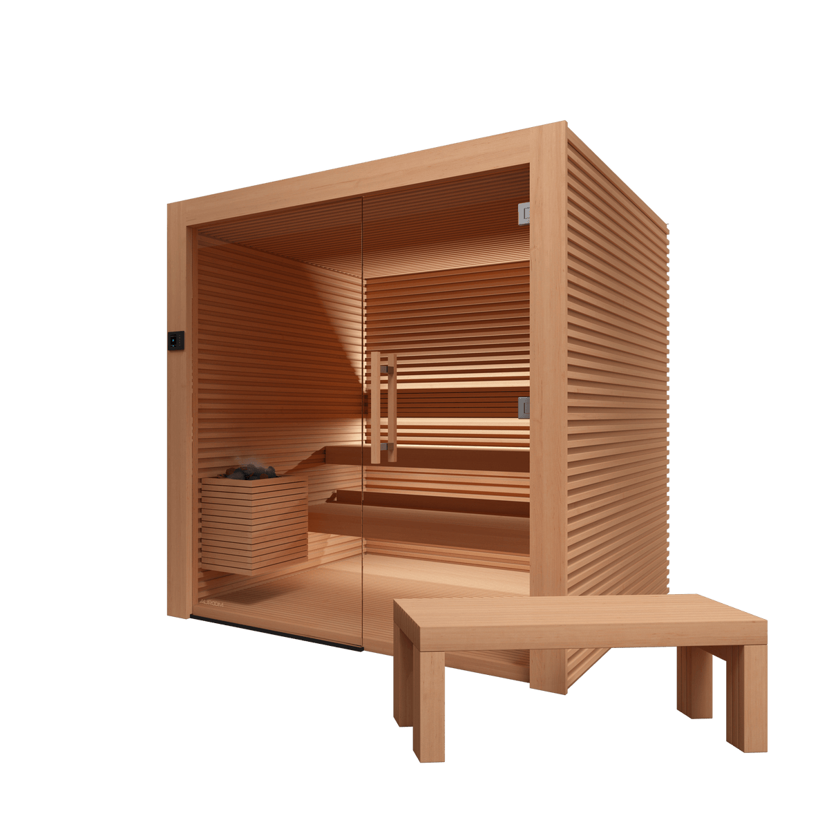 Auroom Nativa 3-Person Cabin Sauna Kit