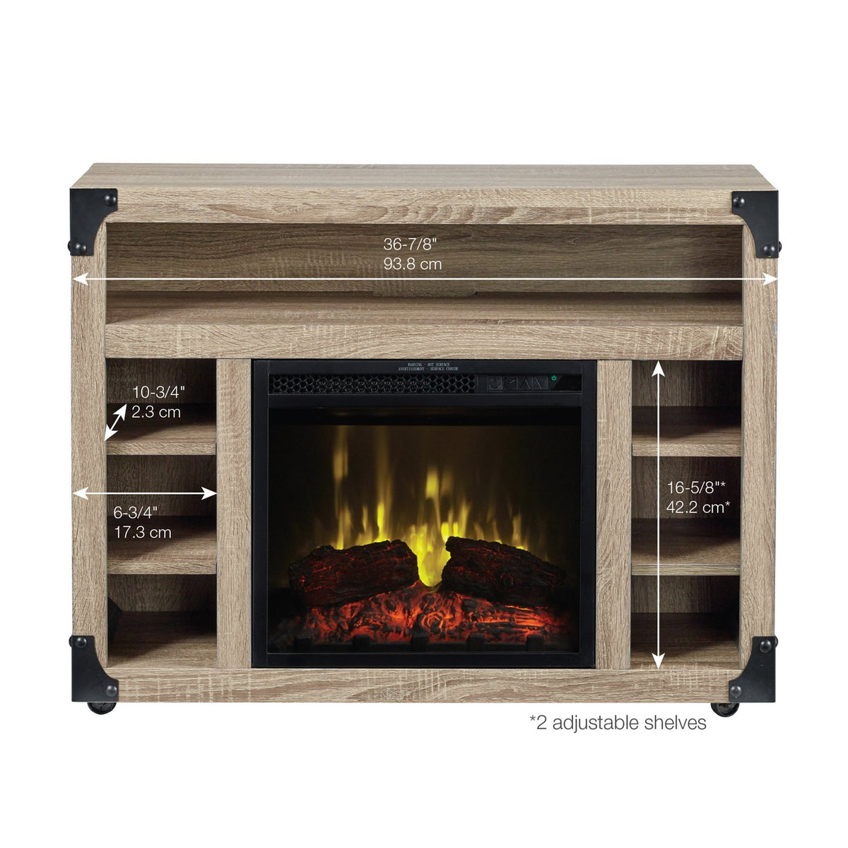 Dimplex Chelsea TV Stand Electric Fireplace