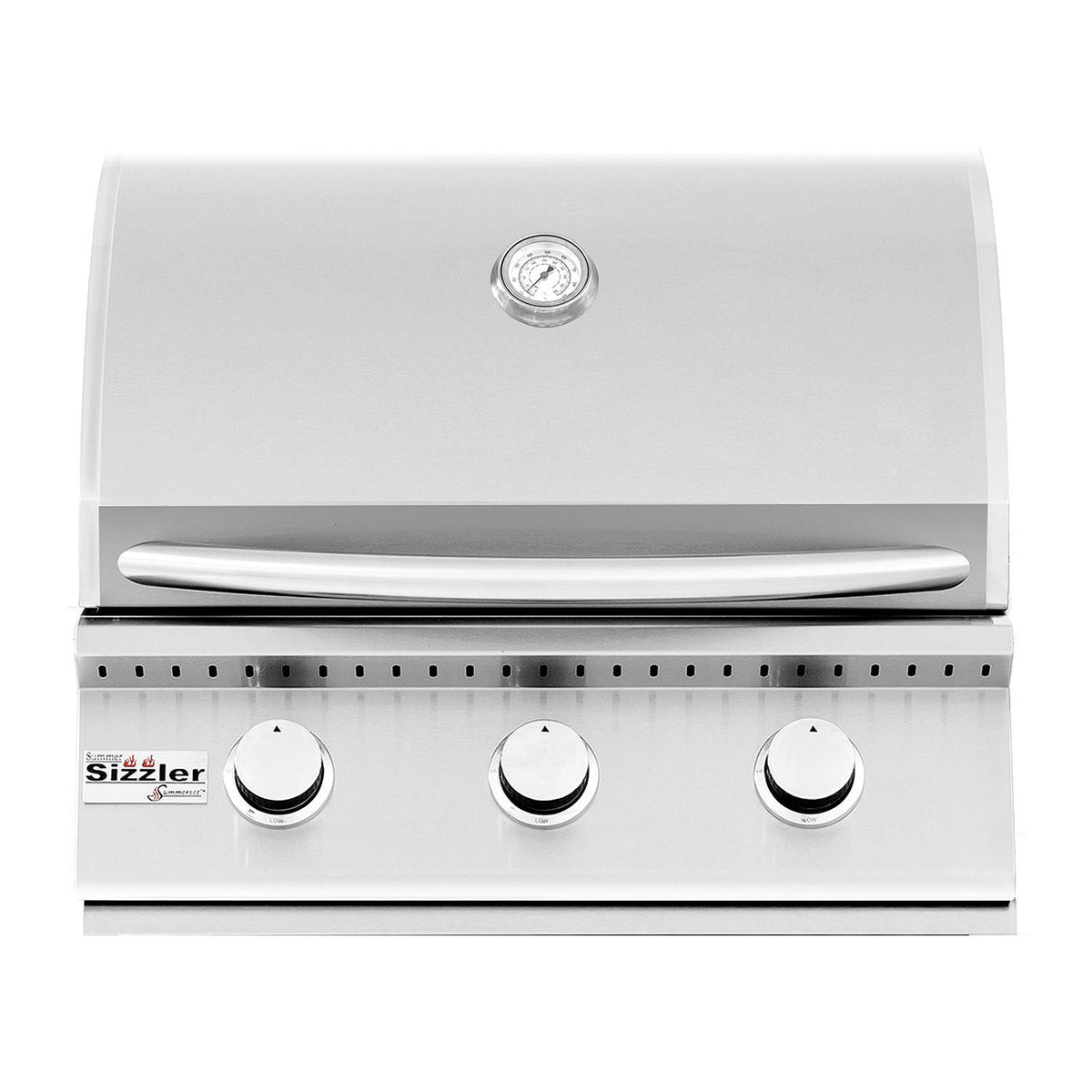 Summerset Sizzler 26&quot; Built-in Grill With 21&quot; Compact Refrigerator