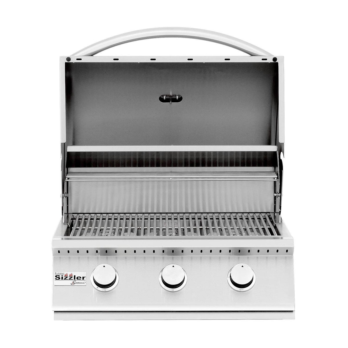 Summerset Sizzler 26&quot; Built-in Grill With 21&quot; Compact Refrigerator