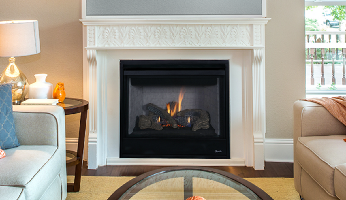 Superior DRT3500 Direct Vent Traditional Gas Fireplace