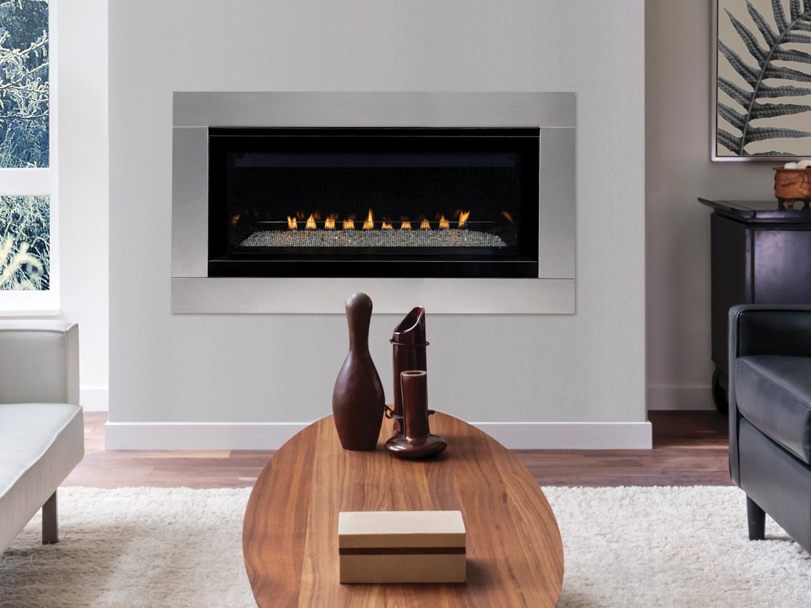 Superior VRL3000 Contemporary Vent-Free Gas Fireplace