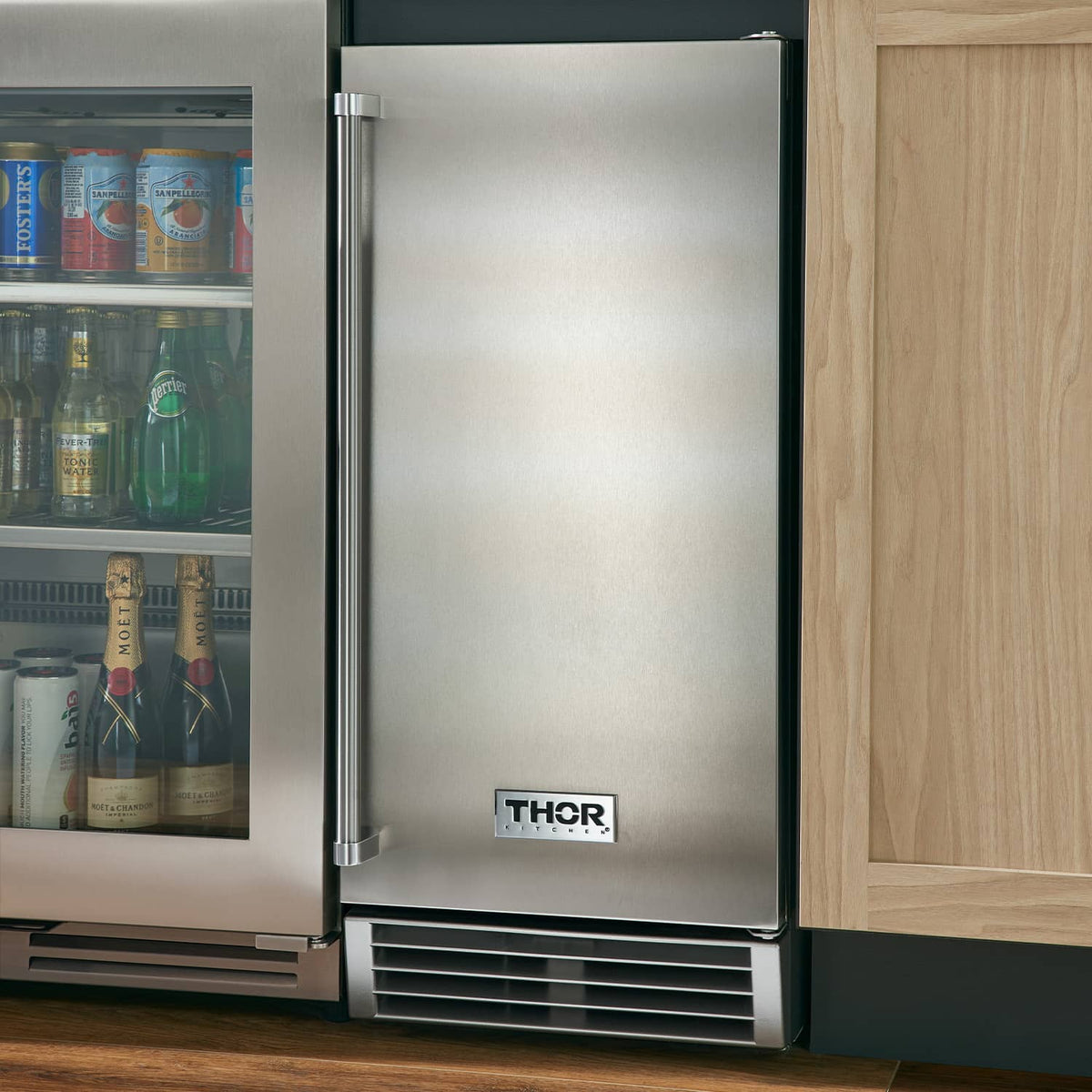 Thor Kitchen 2-Piece Appliance Package (24&quot; Drawer Refrigerator, 15&quot; Ice Maker)