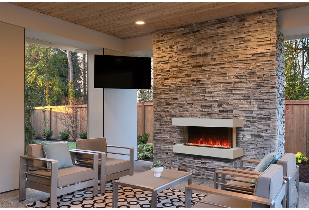 Modern Flames Landscape Pro Multi-Sided Linear Built-in Electric Fireplace