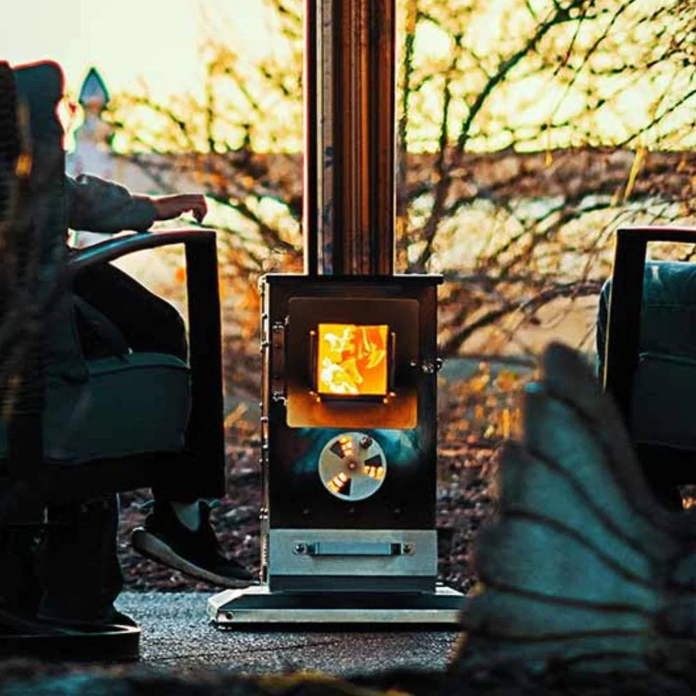 Timber Stoves Lil&#39; Timber Wood Pellet Patio Heater