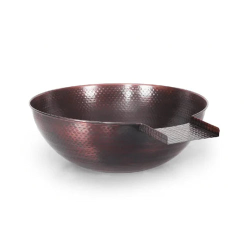 The Outdoor Plus 27&quot; Sedona Hammered Copper Water Bowl