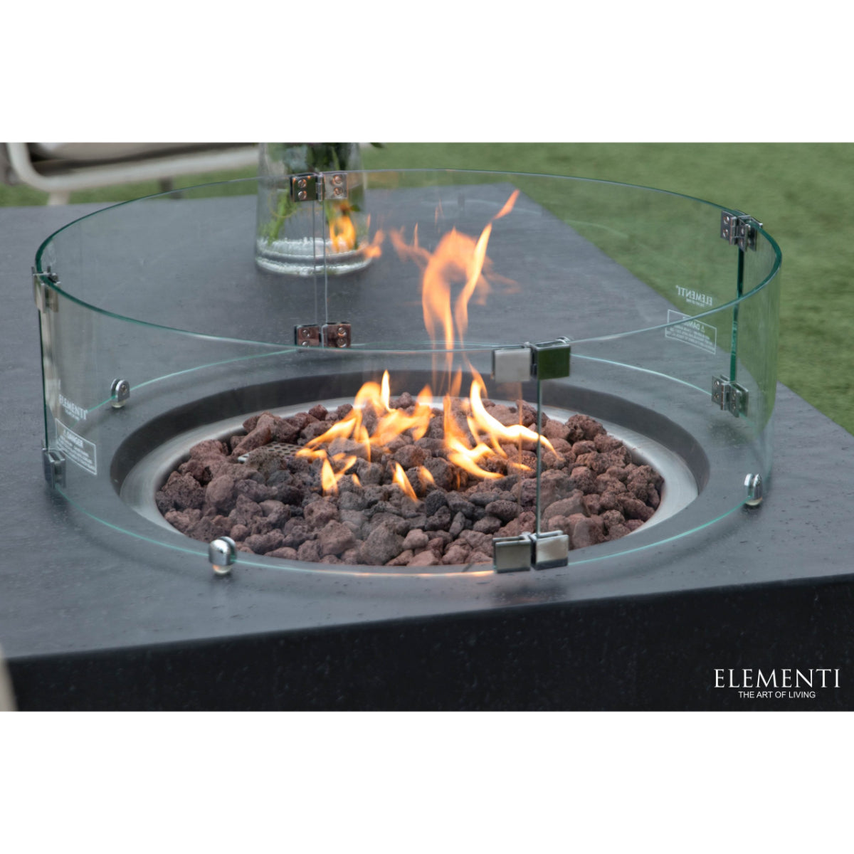 Elementi Metropolis Fire Table