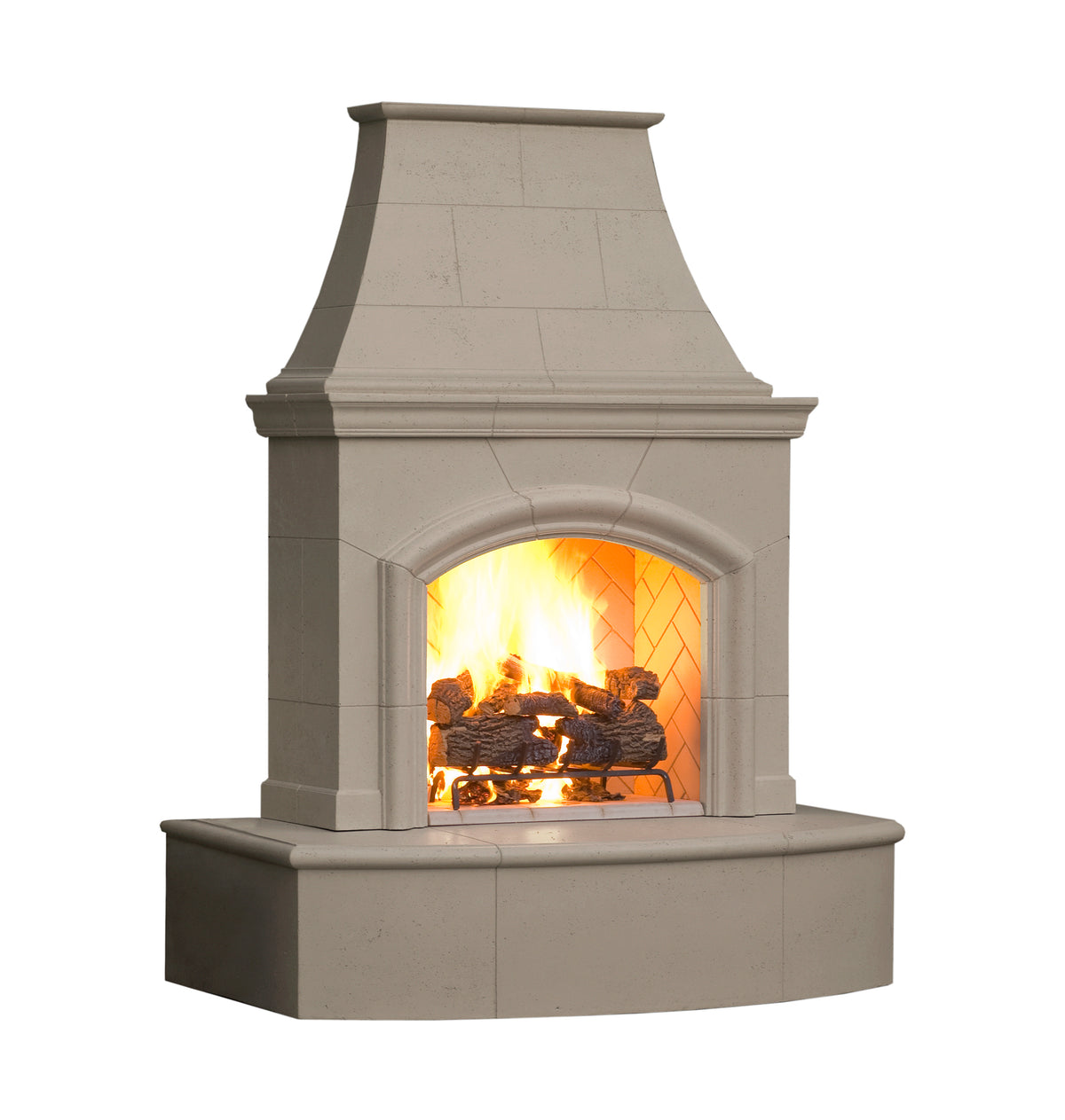 American Fyre Designs 65&quot; Vent-Free Phoenix Fireplace