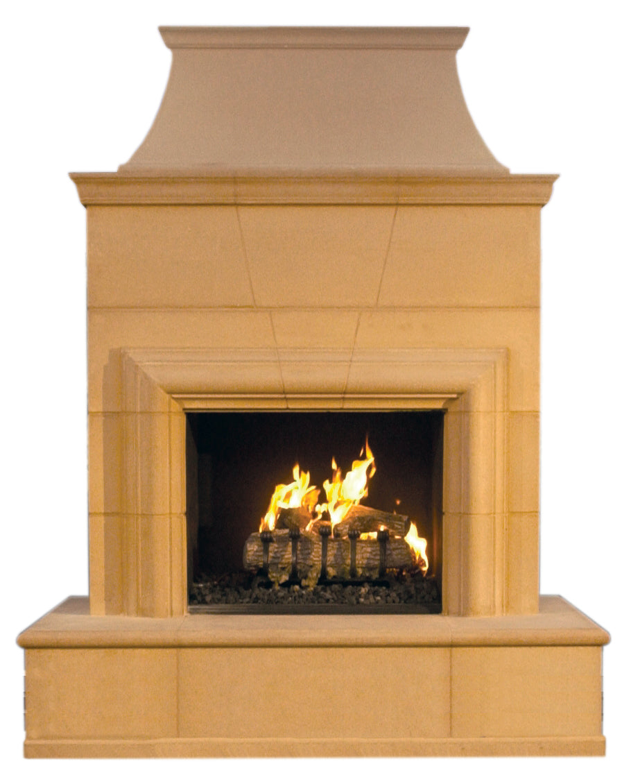 American Fyre Designs 76&quot; Vented Cordova Fireplace