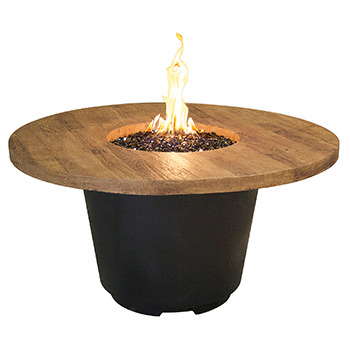 American Fyre Designs 48&quot; Reclaimed Wood Cosmo Round