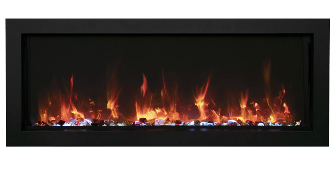 Amantii Panorama Extra Slim Smart Electric Fireplace