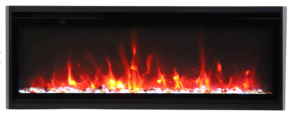 Amantii Symmetry Extra Slim Smart Electric Fireplace