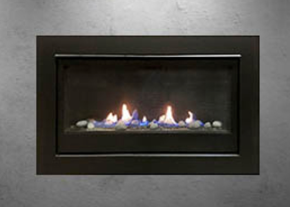 Sierra Flame 36&quot; Boston Direct Vent Linear With Electronic Ignition Propane Fireplace