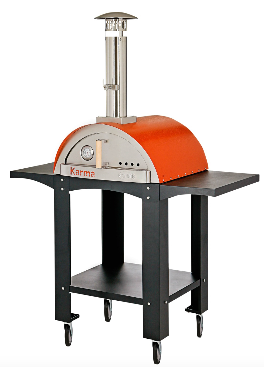WPPO Karma 25&quot; Wood Fired Pizza Oven with Cart