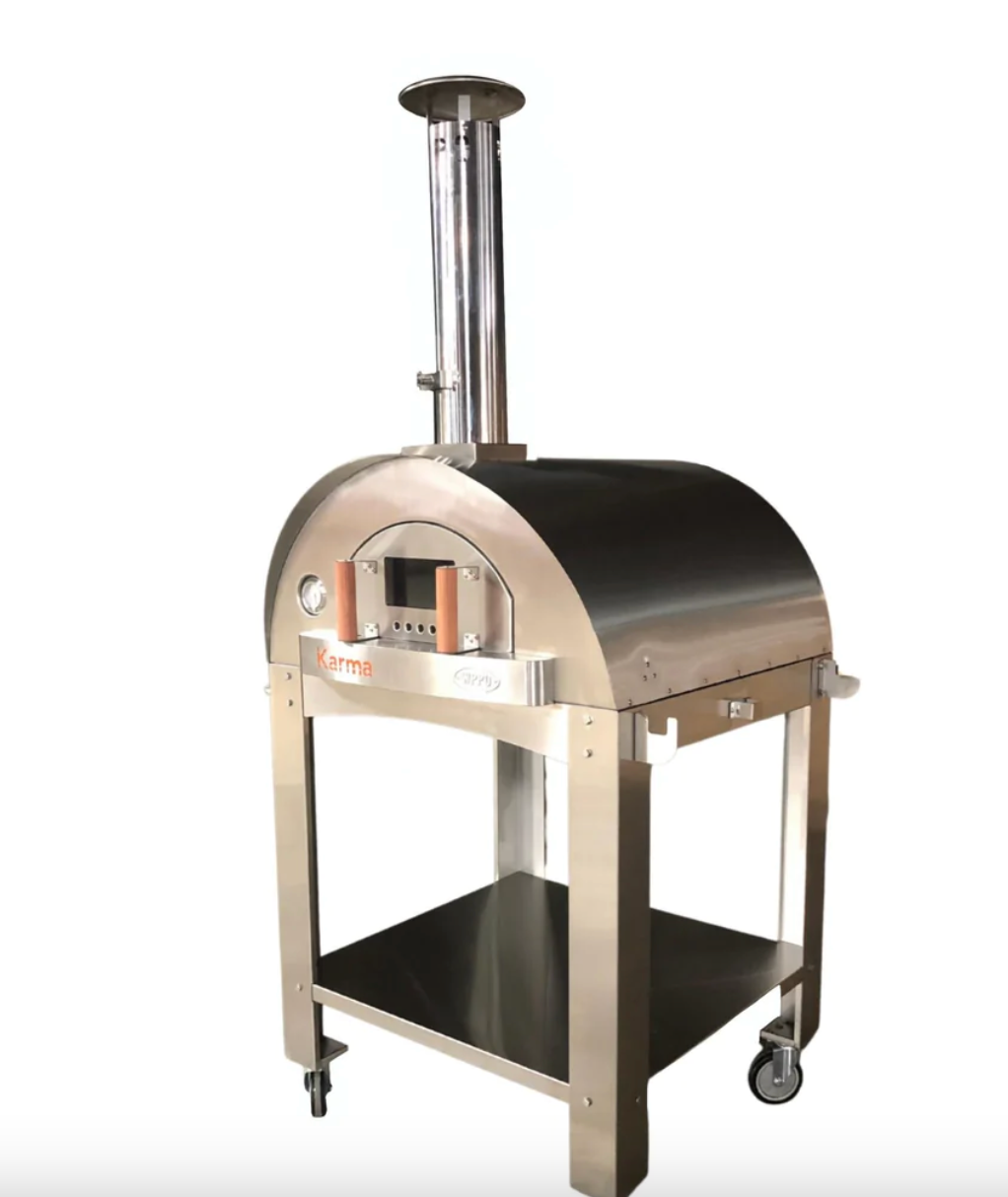 WPPO Professional 42&quot; Karma Stainless Steel Wood Fired Oven