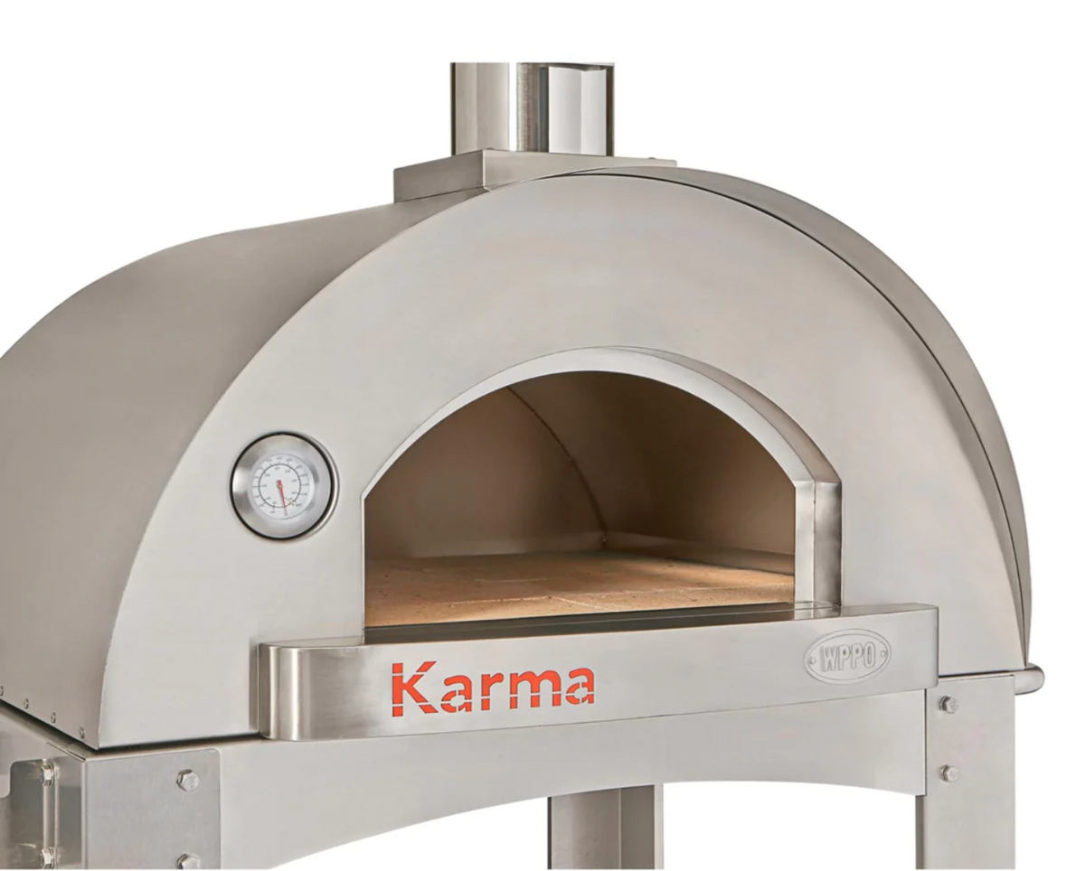 WPPO Karma 32&quot; 304 Stainless Steel Wood Fired Oven