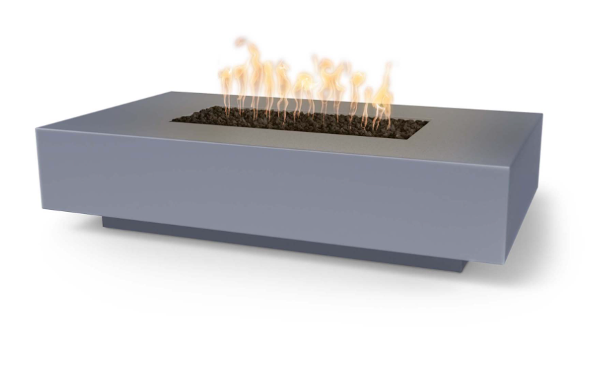 The Outdoor Plus Rectangular Cabo Concrete Fire Pit