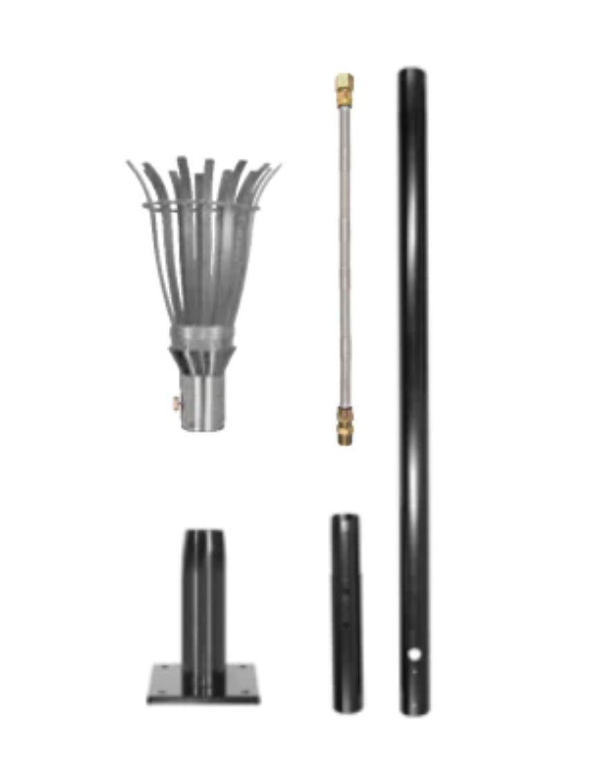 The Outdoor Plus Original Torch &amp; Post Complete Kit