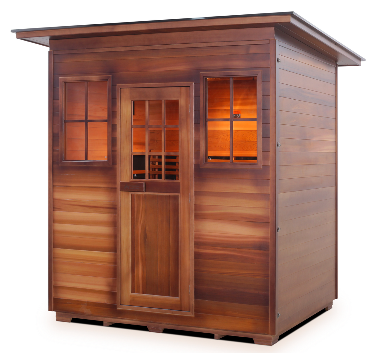 Enlighten Sierra 4 Person Indoor/Outdoor Infrared Sauna