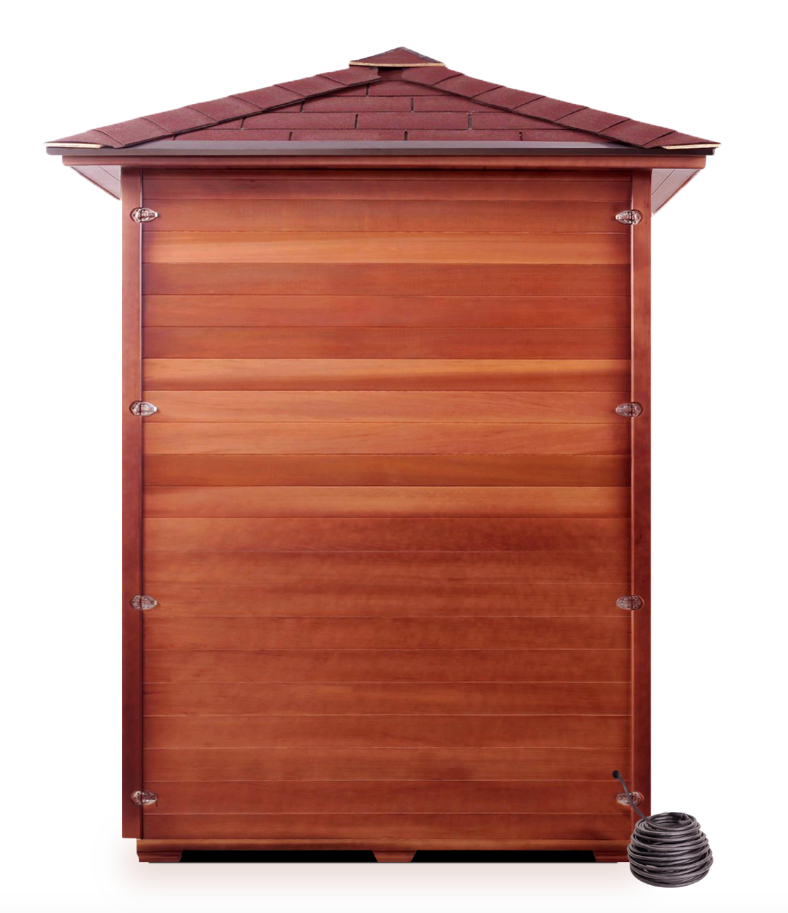 Enlighten Sierra 4 Person Corner Indoor/Outdoor Infrared Sauna