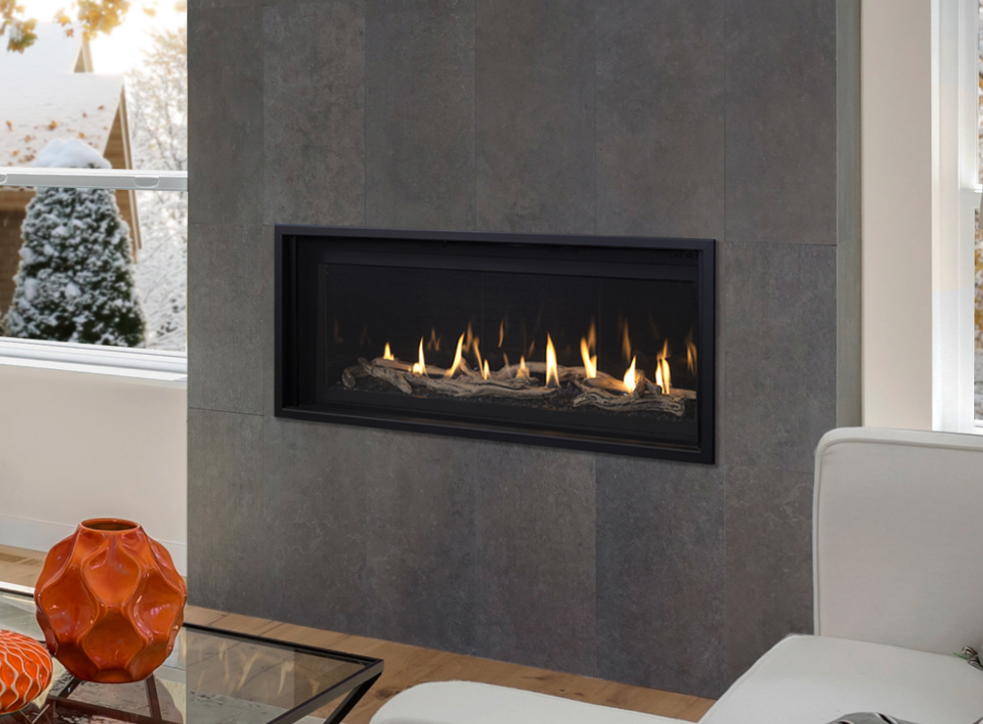 Superior DRL4000 Contemporary Direct Vent Gas Fireplace